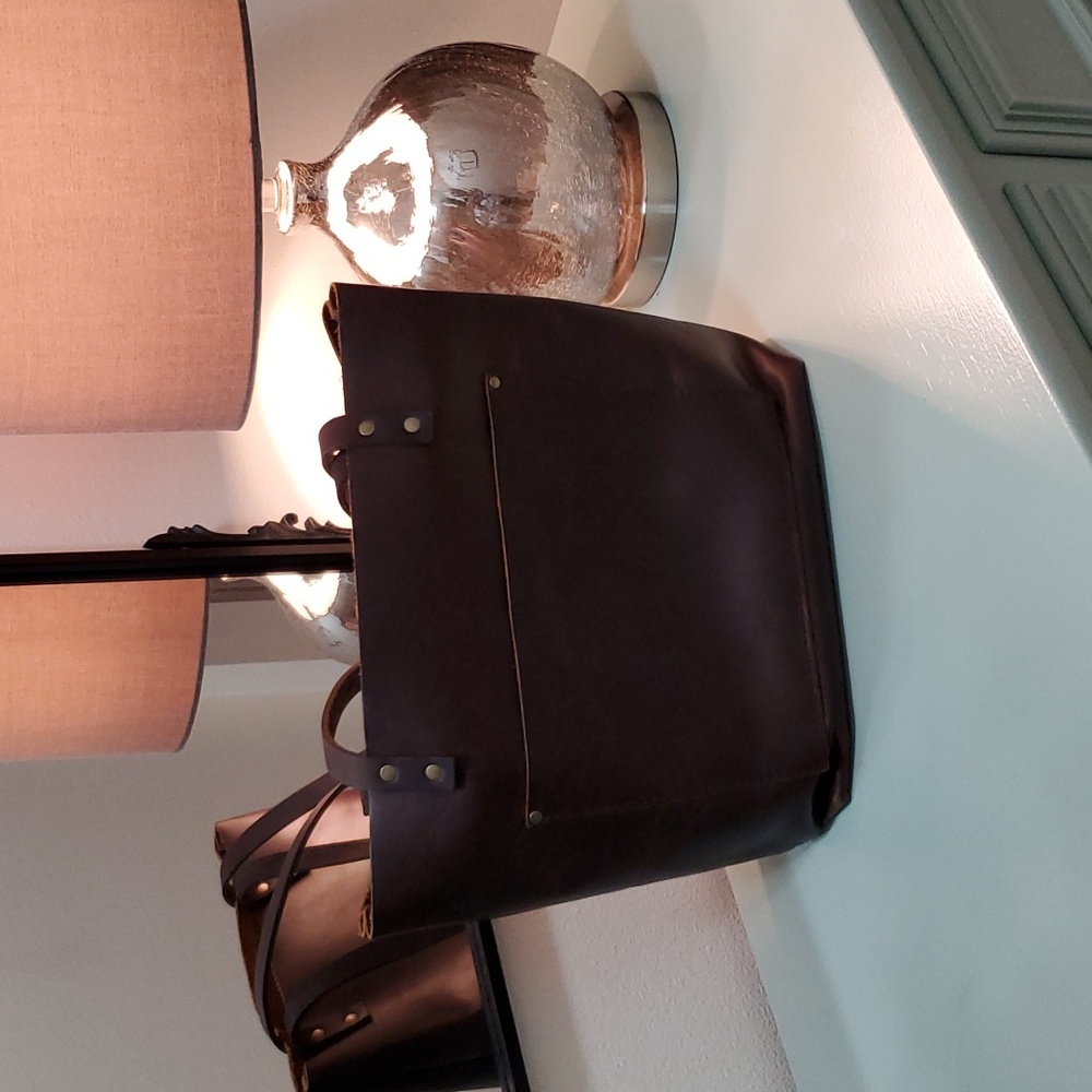 Portland Leather Tote